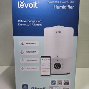 Levoit White Dual 200S Smart Top-Fill Humidifier